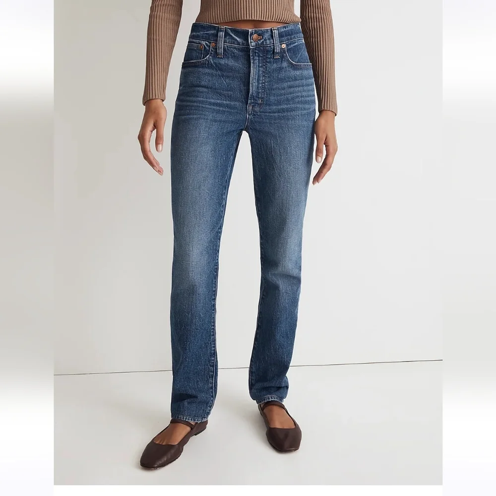 Madwell Perfect Vintage Jean in Decatur Wash size 30 tall - Picture 2 of 9